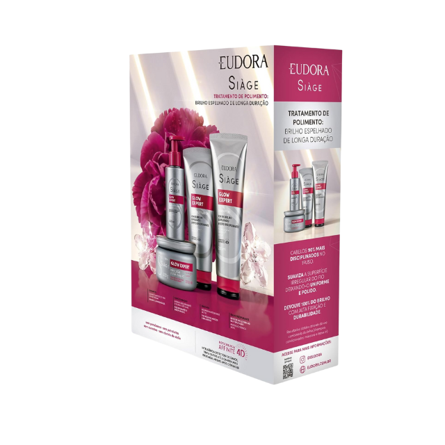 Eudora Siàge Glow Expert Kit for mirror-like shine and 72-hour brilliance – Buy now at MKPBR.COM – Worldwide Shipping