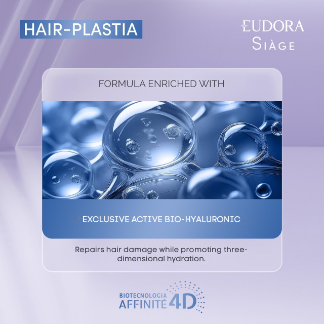 Eudora Siàge Hair-Plastia gentle formula free from salt, parabens, and dyes – Buy now at MKPBR.COM – Worldwide Shipping