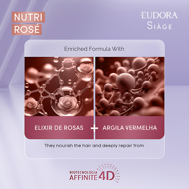 Eudora Siàge Nutri Rosé Promopack with Elixir de Rosas and Red Clay – Buy now at MKPBR.COM – Worldwide Shipping