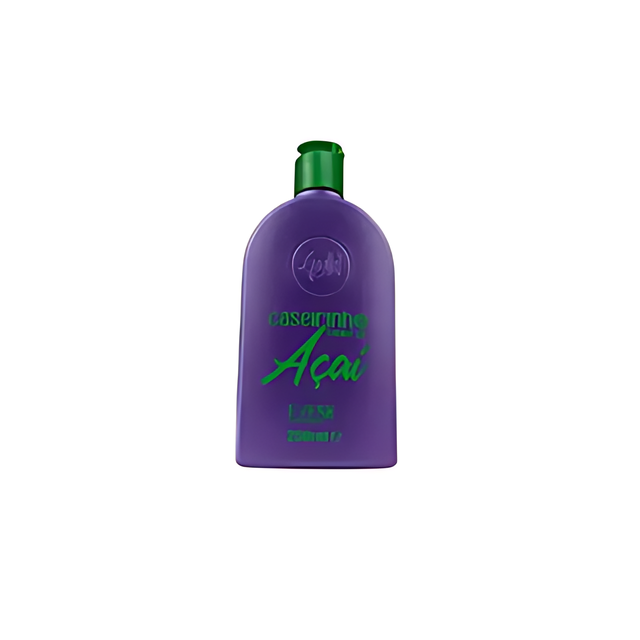Everk Cosméticos Caseirinho Açai hair revitalization mask (250ml) for energy, vitality, and natural shine – Buy now at MKPBR.COM – Worldwide Shipping