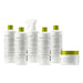 Felps Professional Avocado Oil Curl Activator Kit 2ABC Wavy six bottles and jar showing back labels – Buy now at MKPBR.COM – Worldwide Shipping
