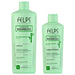 Felps Professional Bamboo Growth Shampoo 500 ml and Conditioner 250 ml kit, front of both bottles – Buy now at MKPBR.COM – Worldwide Shipping