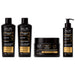 Felps Professional Force Gloss Kit of 4 with 250 ml shampoo, 250 ml conditioner, 300 g mask and 120 g leave-in shown front facing – Buy now at MKPBR.COM – Worldwide Shipping