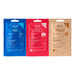 Felps Professional Hair Schedule Single-Dose Sachet Kit of 3 with Banho de Verniz, S.O.S. and Marula 50 g sachets shown front-facing – Buy now at MKPBR.COM – Worldwide Shipping