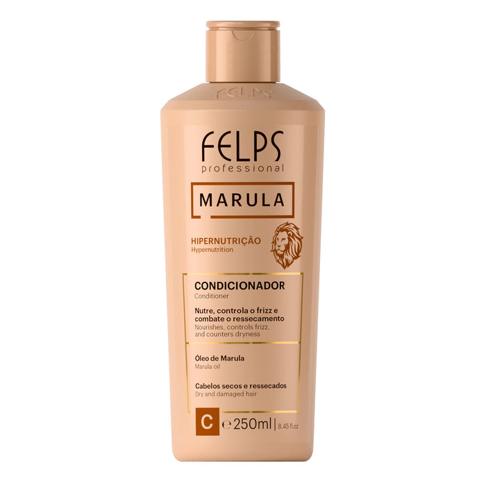 Felps Professional Marula Hypernutrition Conditioner 250 ml bottle front view – Buy now at MKPBR.COM – Worldwide Shipping