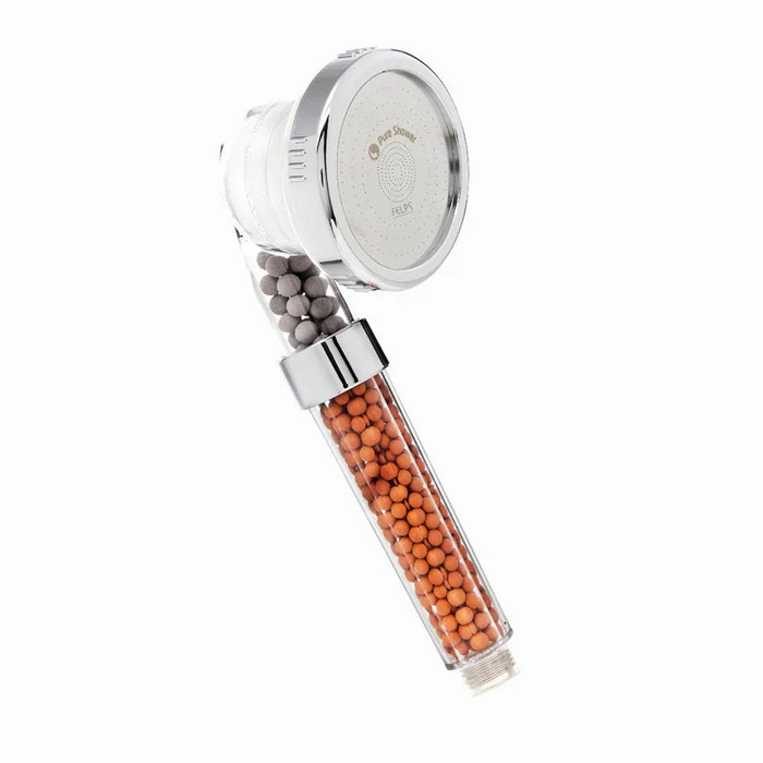 Felps Professional Pure Shower filtered salon shower head front view of the unit – Buy now at MKPBR.COM – Worldwide Shipping