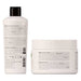 Back labels of the Felps Professional Anti-Residue Deep Cleansing Shampoo 250 ml and Quiabo XBTX Volume-Reducing Mask 300 g kit showing directions of use – Buy now at MKPBR.COM – Worldwide Shipping