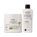 Felps Professional Quiabo XBTX Volume-Reducing Mask 500 g jar and Anti-Residue Deep Cleansing Shampoo 250 ml bottle kit, front view – Buy now at MKPBR.COM – Worldwide Shipping
