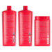 Felps Professional S.O.S. Reconstruction Salon Hair Kit of 3 showing back label ingredient panels of the litre bottles and mask tub – Buy now at MKPBR.COM – Worldwide Shipping