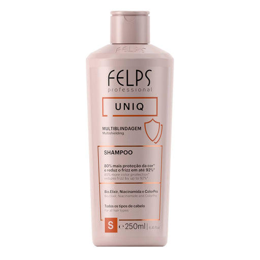 Felps Professional Uniq 6-in-1 Multifunction Shampoo 250 ml front of bottle – Buy now at MKPBR.COM – Worldwide Shipping