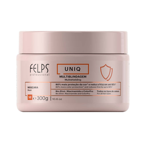 Felps Professional Uniq 6-in-1 Treatment Mask 300 g jar front view – Buy now at MKPBR.COM – Worldwide Shipping