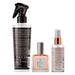 Label detail view of the Felps Professional Uniq Cream, Celebrate hair perfume and Uniq night serum three-piece gift kit – Buy now at MKPBR.COM – Worldwide Shipping