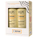 Felps Professional XRepair Home Care Duo kit box with the gold 250 ml Bio Molecular shampoo and 250 ml conditioner bottles visible through the window – Buy now at MKPBR.COM – Worldwide Shipping