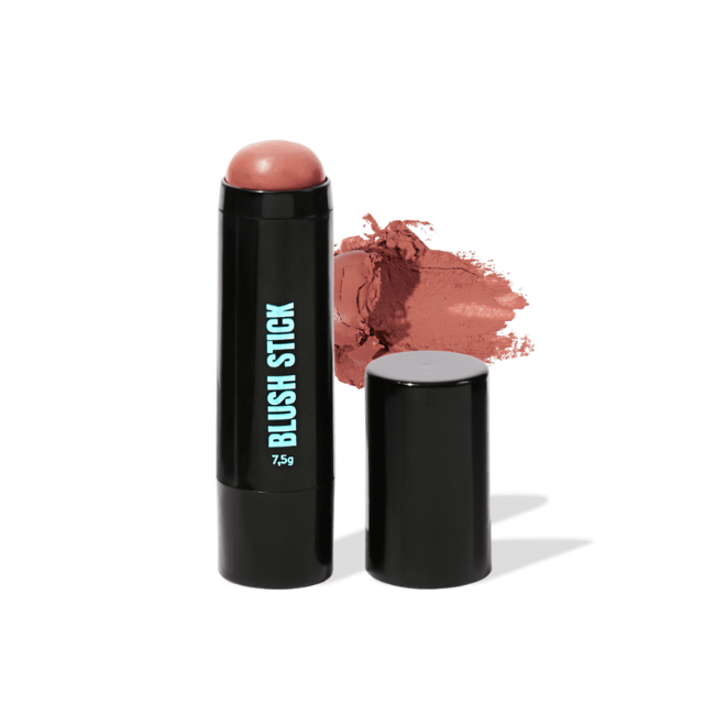 Catharine Hill Creamy Blush Stick – Hydrating Multi-Use Cheek, Lip & Eye Color in Flame shade – Long-lasting earthy warmth – Buy now at MKPBR.COM – Worldwide Shipping