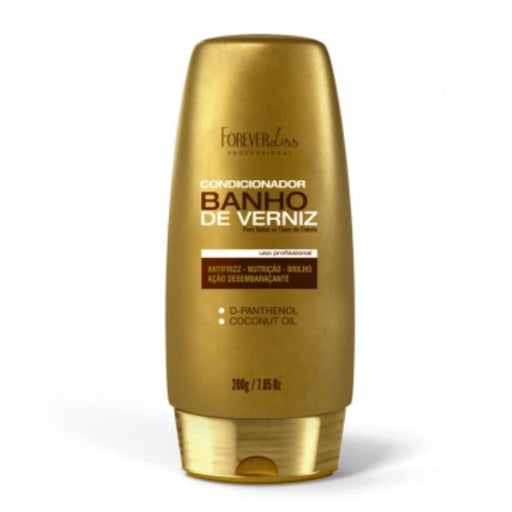 Forever Liss Banho de Verniz Conditioning Sealer 200g front view – Buy now at MKPBR.COM – Worldwide Shipping