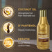 Key ingredients of Banho de Verniz shampoo including Coconut Oil and Keratin – Buy now at MKPBR.COM – Worldwide Shipping