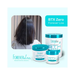 Detail of hair strands showing the mirror shine effect of Forever Liss BTX Zero – Buy now at MKPBR.COM – Worldwide Shipping