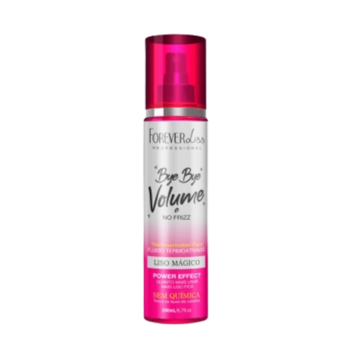 Forever Liss Bye Bye Volume and No Frizz Magic Smooth Spray 200ml front view – Buy now at MKPBR.COM – Worldwide Shipping