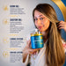 Key ingredients of Catiônica mask including Ojon Oil and Castor Oil – Buy now at MKPBR.COM – Worldwide Shipping