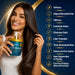  Perfectly disciplined and frizz-free hair results after using Forever Liss Catiônica mask – Buy now at MKPBR.COM – Worldwide Shipping