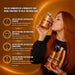 Reconstructed and healthy hair results after using Forever Liss Cauter Restore kit – Buy now at MKPBR.COM – Worldwide Shipping