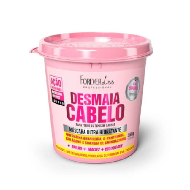 Forever Liss Desmaia Cabelo Mask available in 350g – Buy now at MKPBR.COM – Worldwide Shipping