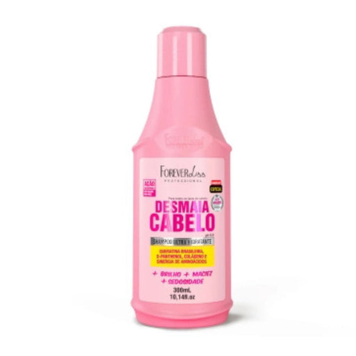 Forever Liss Desmaia Cabelo Ultra-Hydrating & Frizz-Reduction Shampoo available in 300ml and 500ml – Buy now at MKPBR.COM – Worldwide Shipping