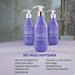 Smooth aligned hair results after using Forever Liss Xô Frizz softener – Buy now at MKPBR.COM – Worldwide Shipping
