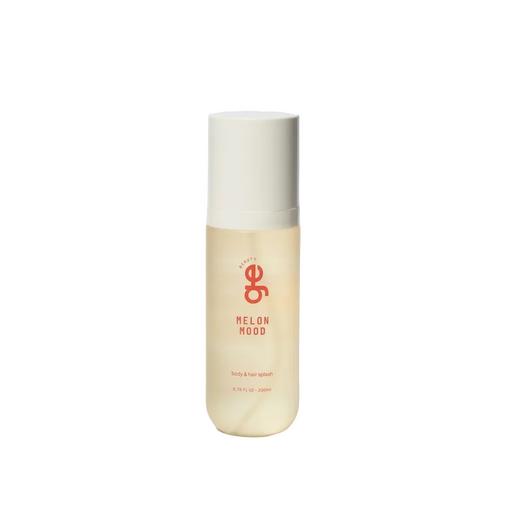 GE Beauty Melon Mood Body & Hair Splash 200ml bottle front view – Buy now at MKPBR.COM – Worldwide Shipping