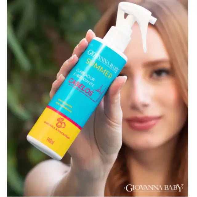 Chamomile and Macadamia Oil infusion in Giovanna Baby Summer for hydrated hair – Buy now at MKPBR.COM – Worldwide Shipping