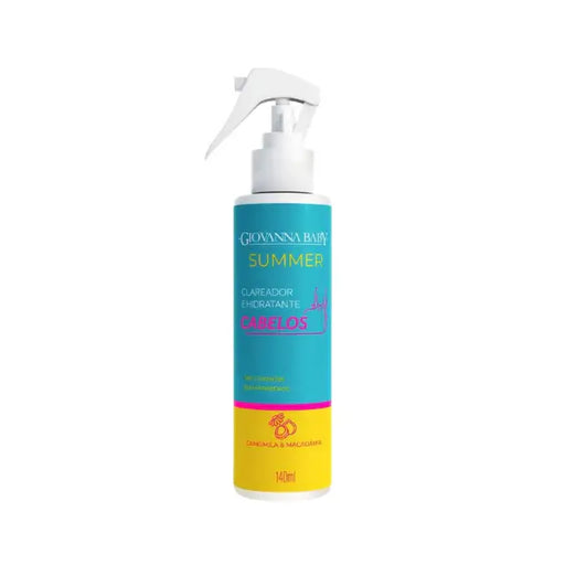Giovanna Baby Summer Glow: Luminous Hair Lightening & Hydrating Mist bottle for natural highlights – Buy now at MKPBR.COM – Worldwide Shipping