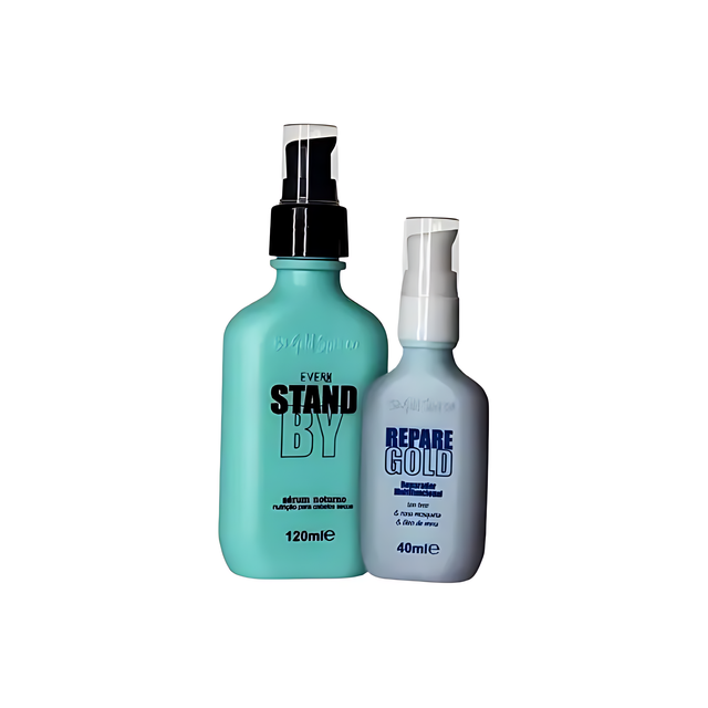 Gold Spell Co. 24/7 Hair Renewal Duo with Stand By
