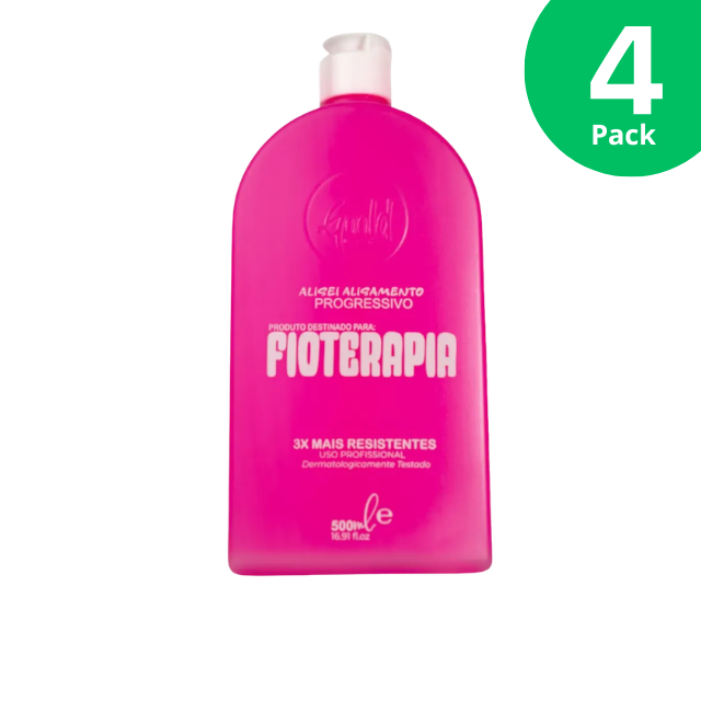4-pack of Alisei Formaldehyde-Free Smoothing Solution, ensuring healthy, sleek hair – Buy now at MKPBR.COM – Worldwide Shipping