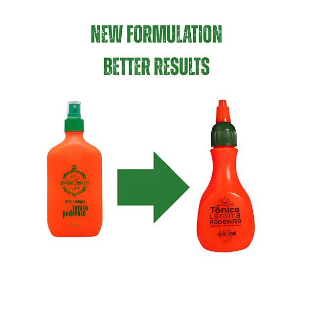 Gold Spell Co. Orange Tonic with Biotin and BIOEX complex for visible reduction in hair loss – Buy now at MKPBR.COM – Worldwide Shipping