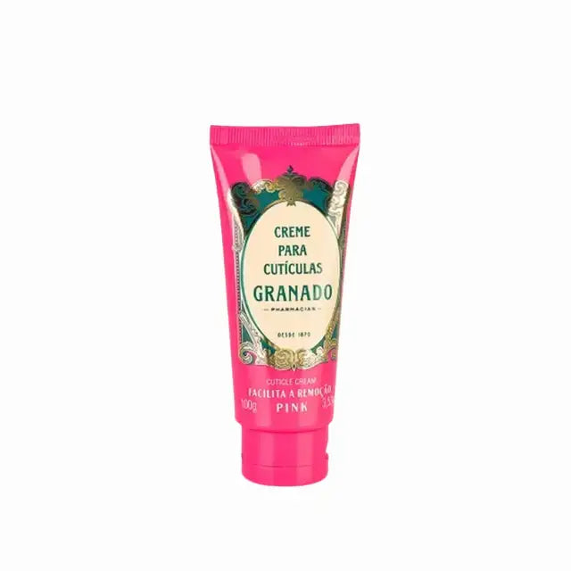 Granado Pink Cuticle Cream 100g for intense hydration of nails – Buy now at MKPBR.COM – Worldwide Shipping
