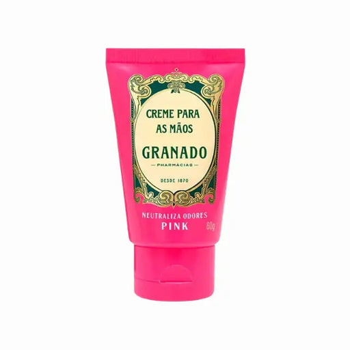 Granado Pink Hand Cream 60g for anti-odor & deep hydration – Buy now at MKPBR.COM – Worldwide Shipping