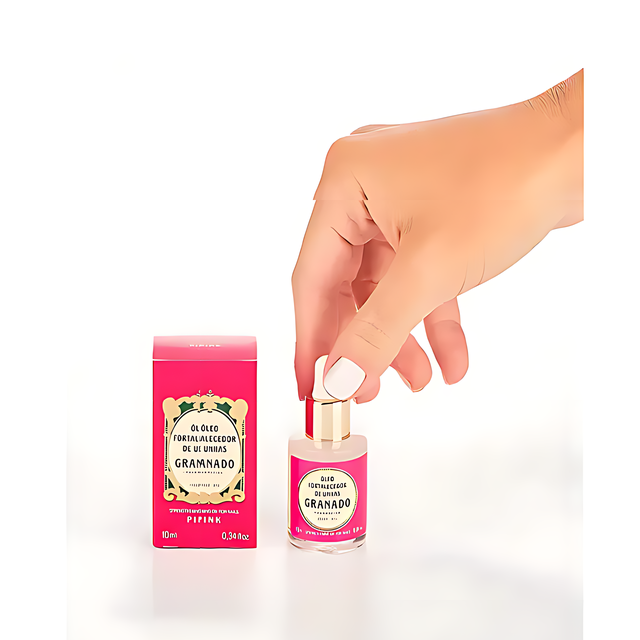 Granado Pink Nail Strengthening Oil 10ml for strong, healthy nails – Buy now at MKPBR.COM – Worldwide Shipping