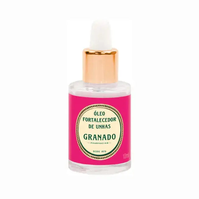 Granado Pink Nail Strengthening Oil 10ml for strong, healthy nails – Buy now at MKPBR.COM – Worldwide Shipping
