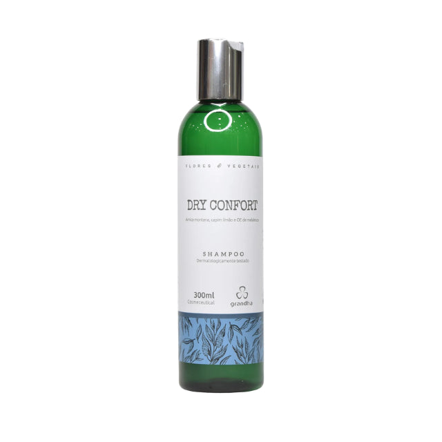 Grandha Dry Confort Balancing Shampoo oily roots dry ends 300ml front view – Buy now at MKPBR.COM – Worldwide Shipping