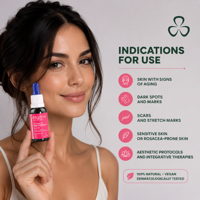 Grandha Fitozon Pure Intensity Rosehip Ozonized Oil Skin Renewal Face and Body Oil 1.01 fl oz (30 ml) Brazilian beauty care – Buy now at MKPBR.COM – Worldwide Shipping