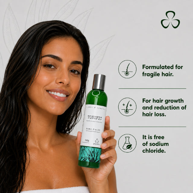Grandha Tonific Shampoo from the Tonific Flores and Vegetais line – Buy now at MKPBR.COM – Worldwide Shipping