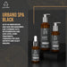 Urbano Spa Black Magma Power tonic being applied to scalp – Buy now at MKPBR.COM – Worldwide Shipping