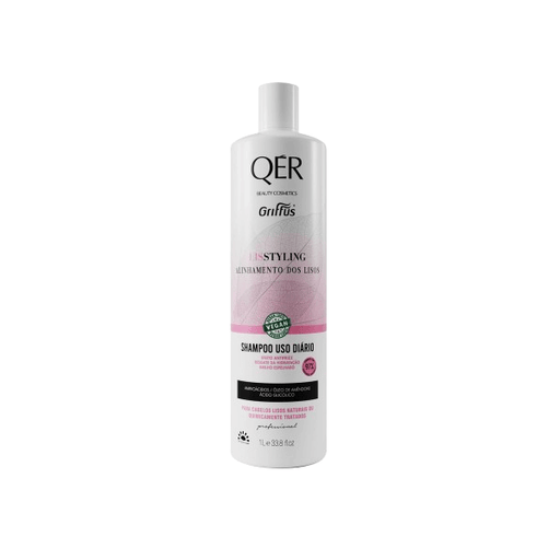 Griffus QÉR LisStyling Anti-Frizz Moisturizing Shampoo 1l (33.81 fl oz) – Buy now at MKPBR.COM – Worldwide Shipping