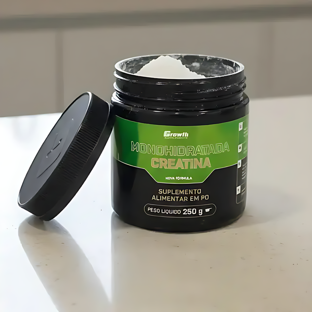 Growth Supplements Creatine Monohidratada for athletes across various disciplines, available in multiple sizes – Buy now at MKPBR.COM – Worldwide Shipping