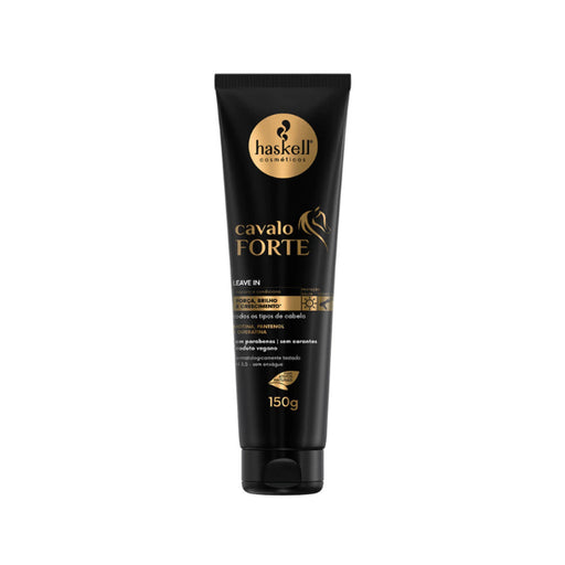 Haskell Cavalo Forte Strengthening & Growth Leave-In Cream 5.29 oz - Ultimate Protection & Shine - Buy now at MKPBR.COM – Worldwide Shipping