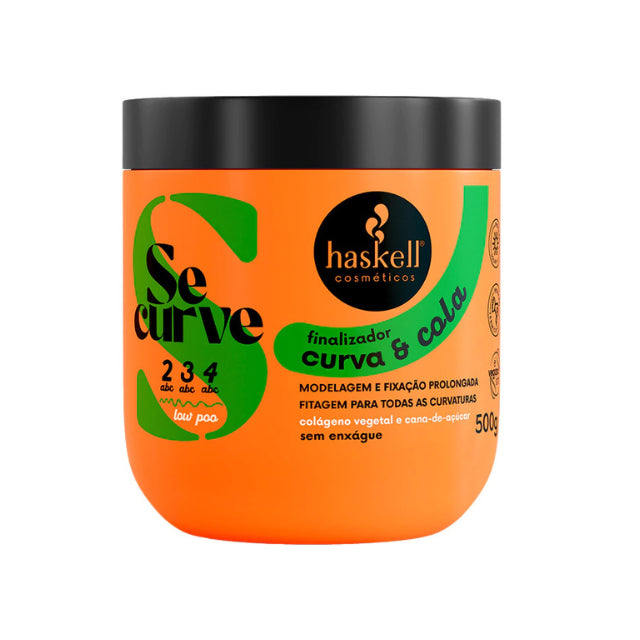 Haskell Se Curve Curva & Cola Curl Styling Gel Cream 17.63 oz - Perfect Curl Definition - Buy now at MKPBR.COM – Worldwide Shipping
