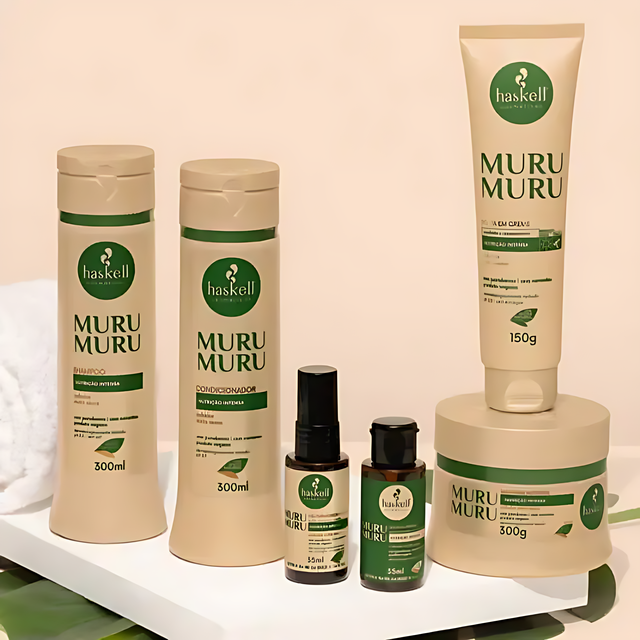 Haskell Murumuru Nourishing Butter Mask 17.63 oz - For Healthy, Nourished Hair - Buy now at MKPBR.COM – Worldwide Shipping