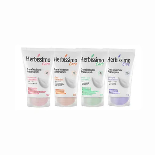 Herbíssimo Care Advanced Skincare Deodorant Variety Kit – 4 Distinct Units – Buy now at MKPBR.COM – Worldwide Shipping