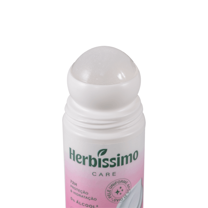 Herbíssimo Care Hibiscus Roll-On Antiperspirant Deodorant 50 ml – top view – Buy now at MKPBR.COM – Worldwide Shipping