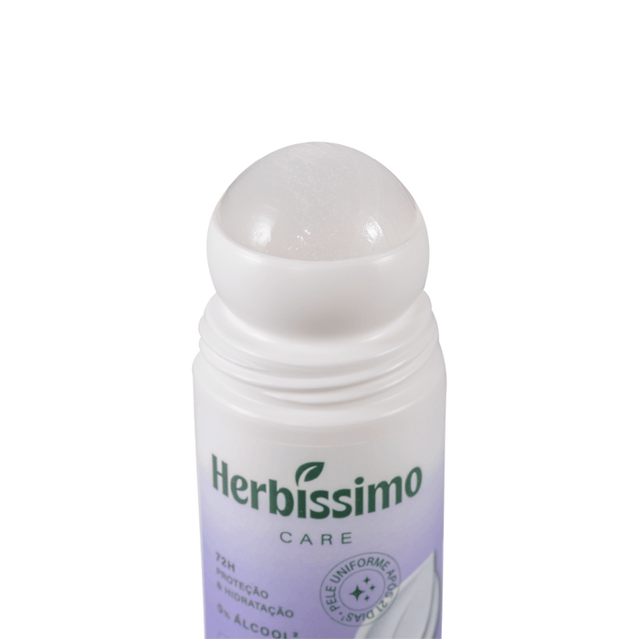 Herbíssimo Care Lavender Roll-On Antiperspirant Deodorant 50 ml – top view – Buy now at MKPBR.COM – Worldwide Shipping